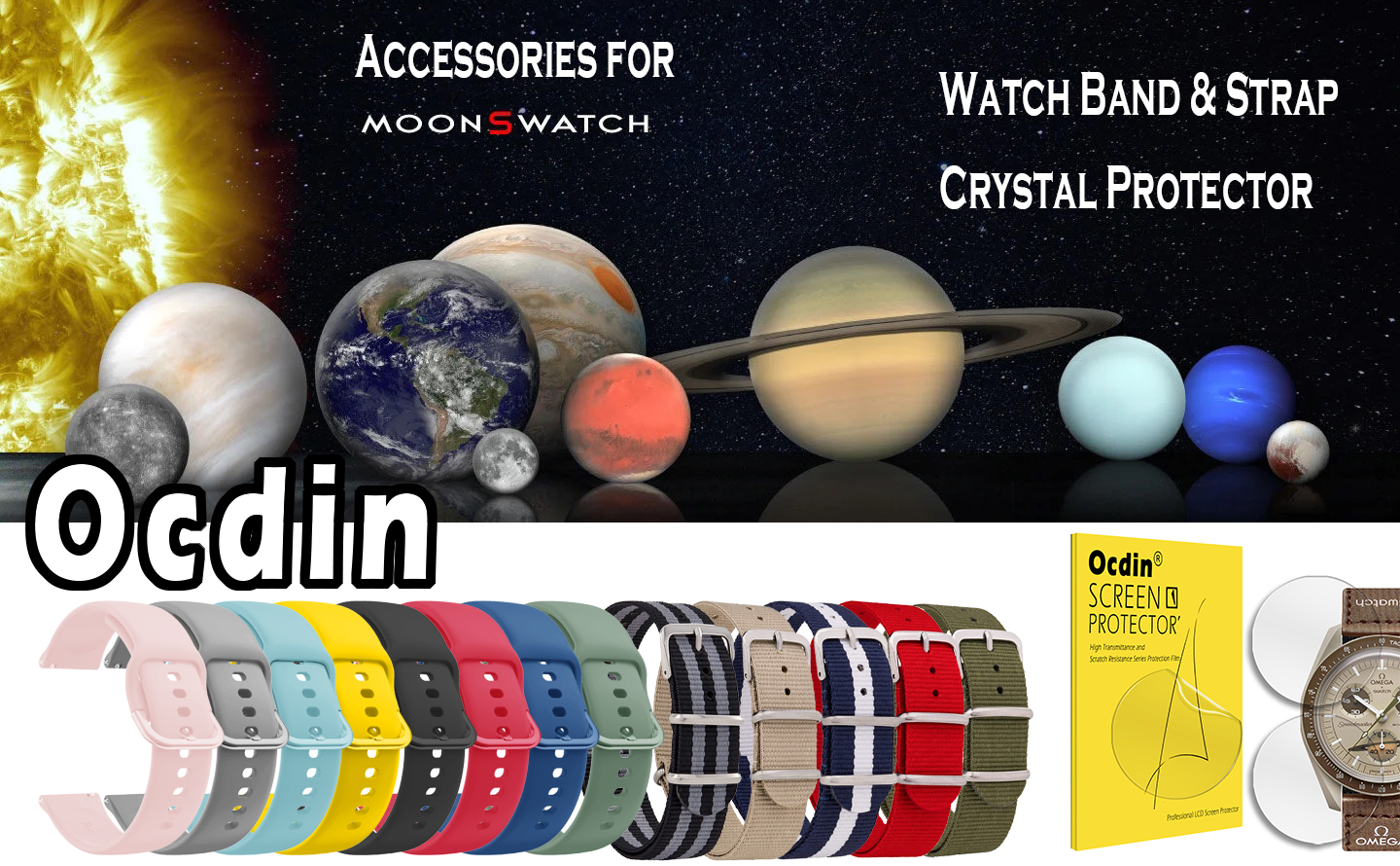 Amazon.com: Ocdin Screen Protector for Omega x Swatch Speedmaster